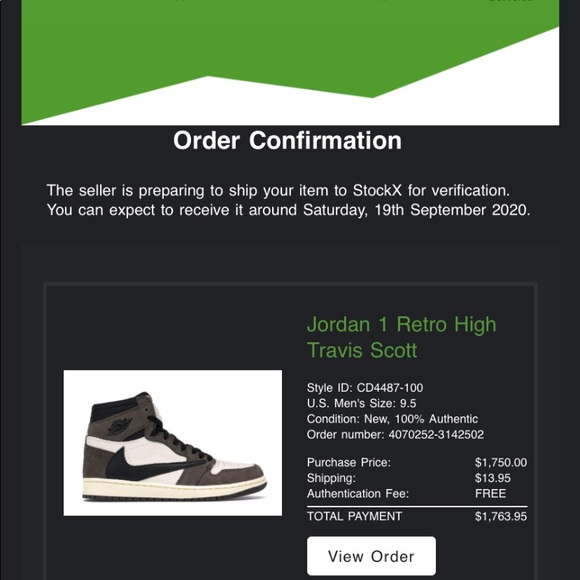 travis scott 1s stockx